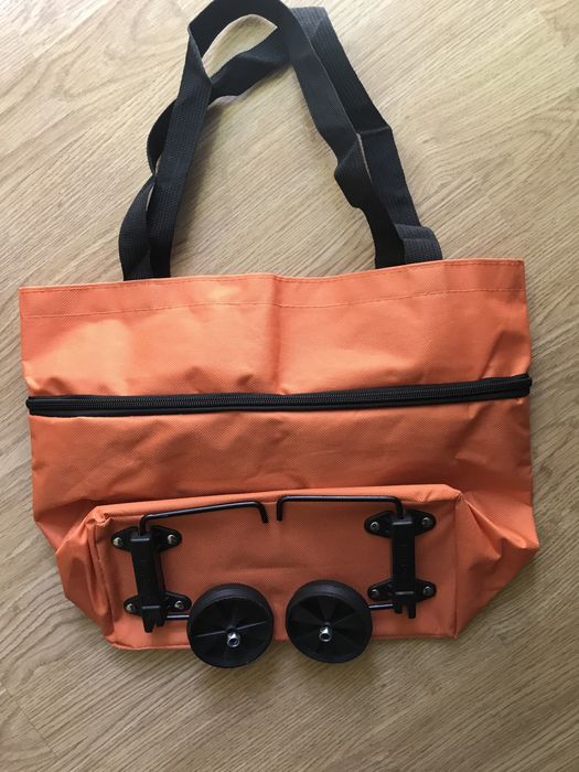 Składana Torba na zakupy z kółkami