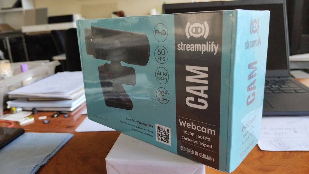 Веб-камера для компьютера Streamplify CAM-FHD-2M60-BK  Black