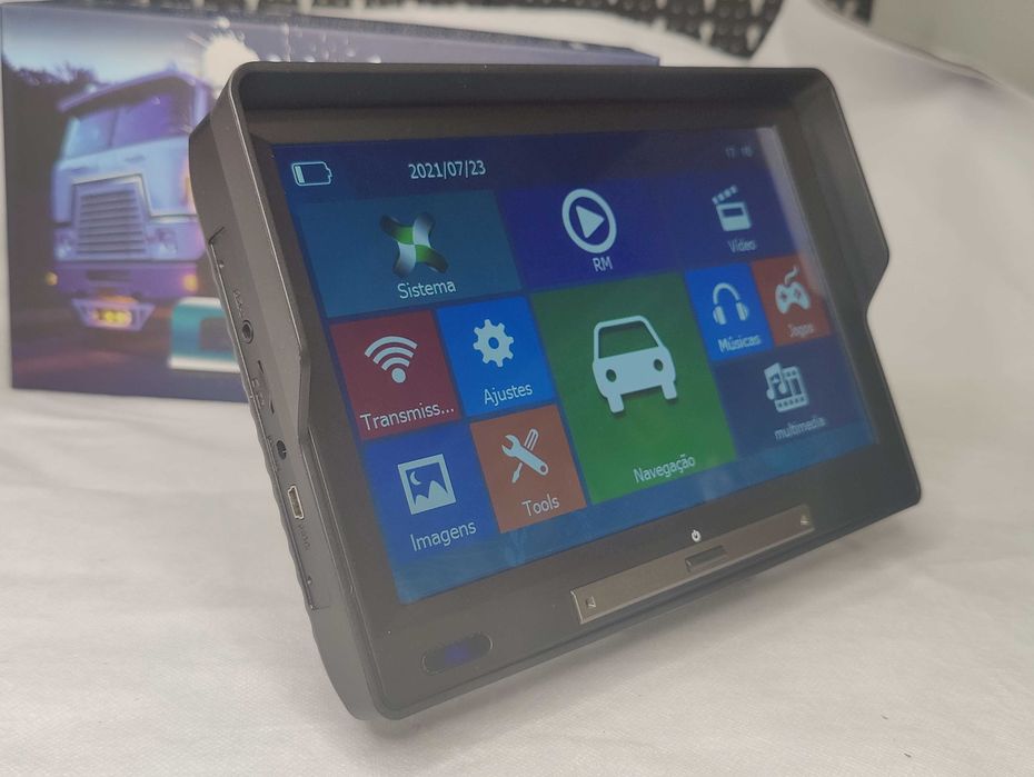 GPS Profissional 9 Polegadas – Camião – GPS Pesados Mapa da Europa