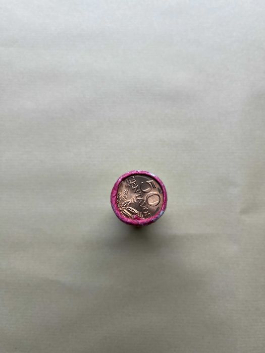 Rolos de 50 Moedas de 50 Centavos – Portugal | Nunca Circuladas