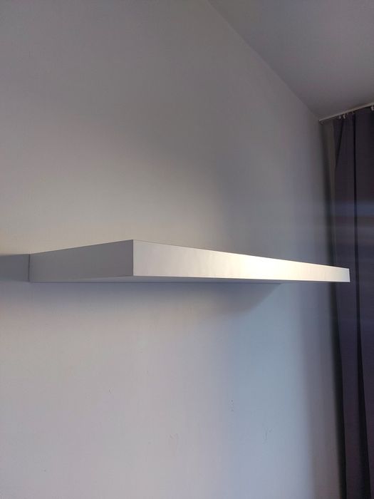 Półka biała 110x26 Ikea Lack