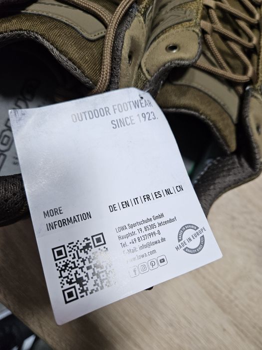 Тактичні кросівки /військові LOWA innox pro gtx