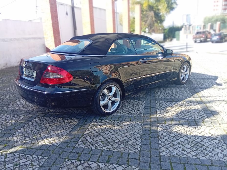 Mercedes CLK ano 2005 gasolina cabrio