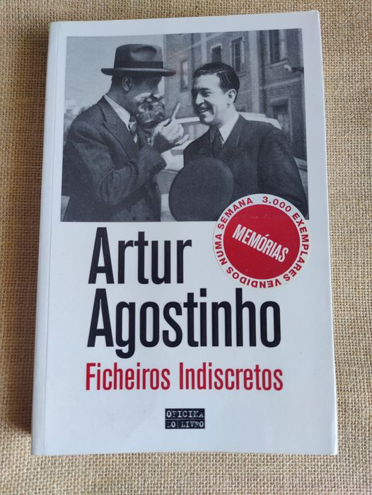Livro "Ficheiros indiscretos, memórias"