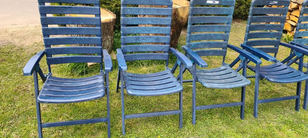 krzesła ogrodowe 2 szt fotele skladane możliwość zlozenia