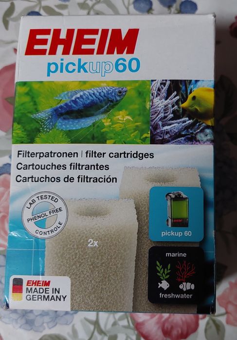 oryginalny wkład gąbkowy EHEIM pickup 60