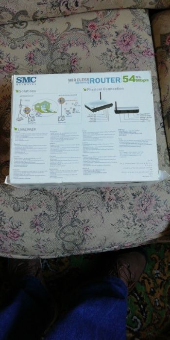 Modem Router ADSL 2/2 + SMC Novo64740688901633121