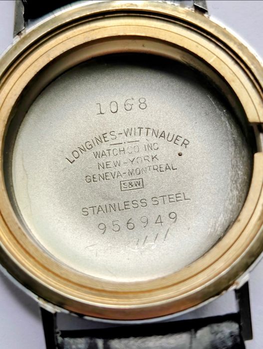 Oryginalny szwajcarski zegarek Longines z 1960