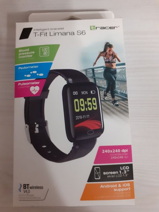 Zegarek smartwach Tracer S6 nowy