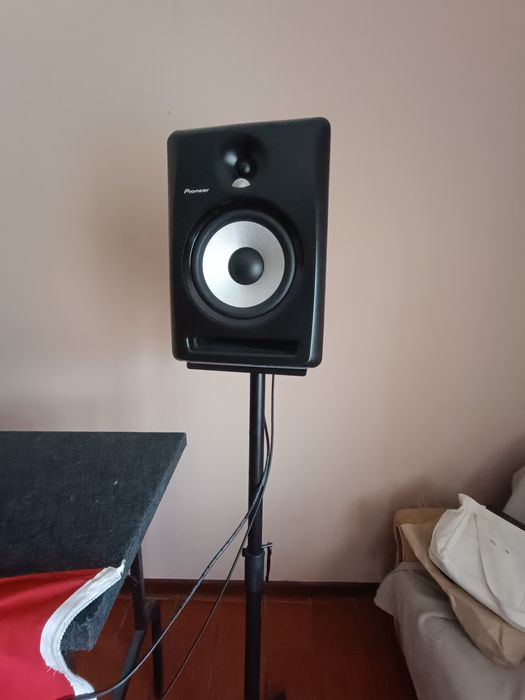 Coluna Monitor Ativa PIONEER S-DJ80X (PAR) + 2 TRIPÉS NOVOS