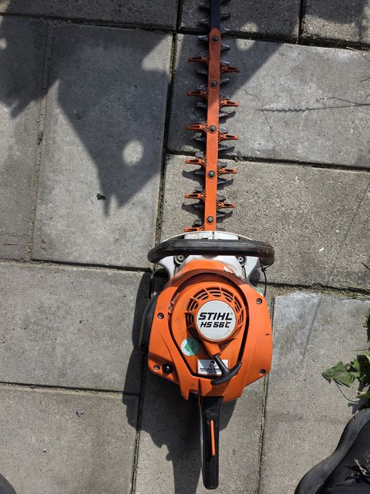 Spalinowe nożyce do żywopłotu stihl hs 56c