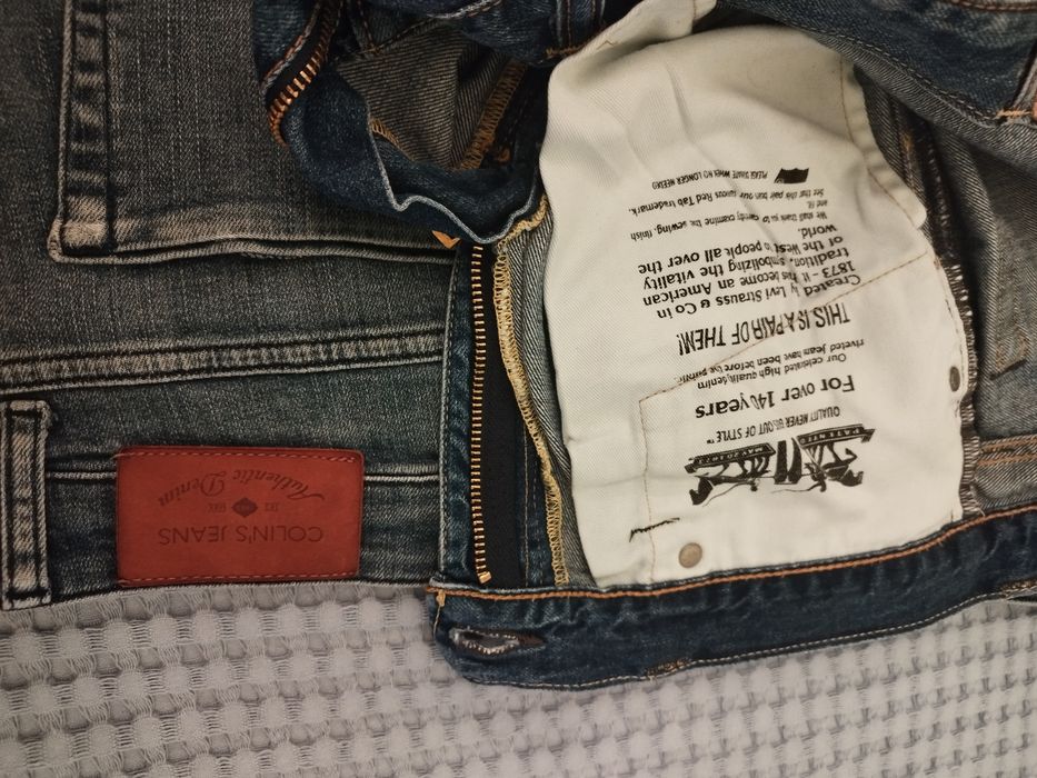 Джинсы Colin`s на 14-15 лет, джинсы Levis 504 на рост до 175 см, джинсы Hero размер 46-48, рост 30-32