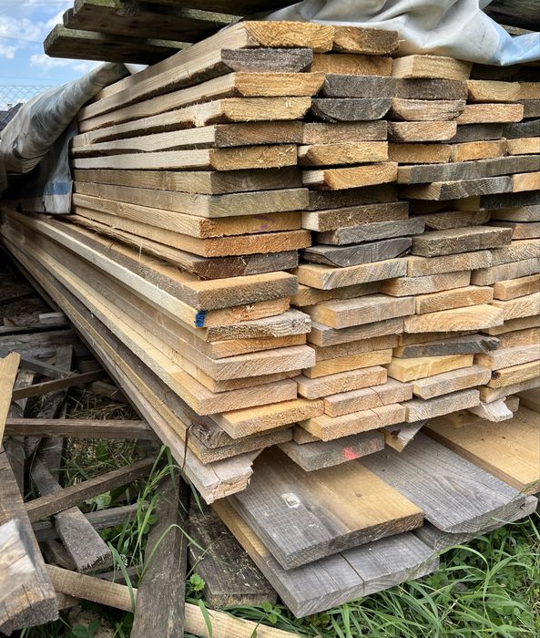 Deski suche Świerkowe