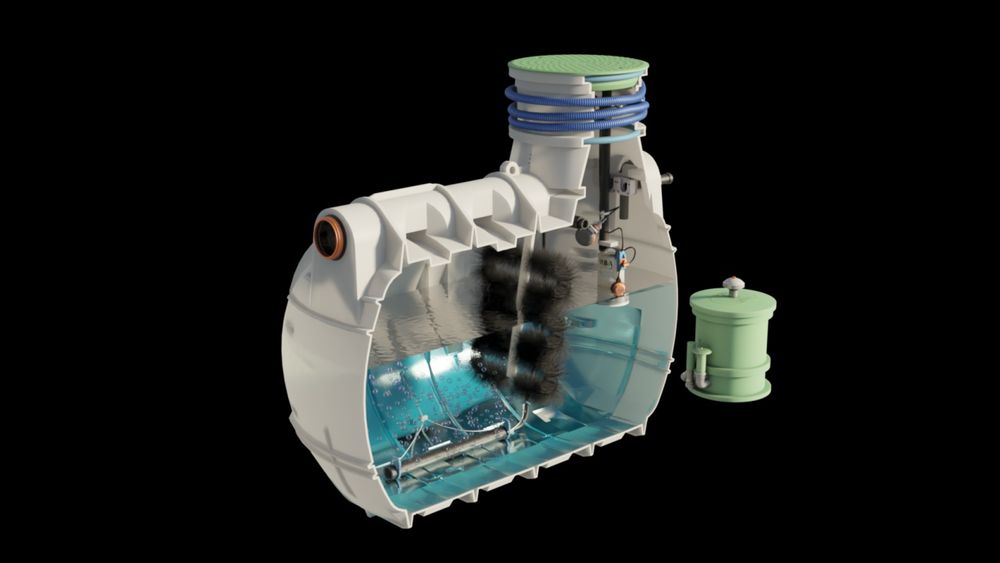 Oczyszczalnia Biologiczna Haba Bio Easy Flow MAX 5 Kompostownik