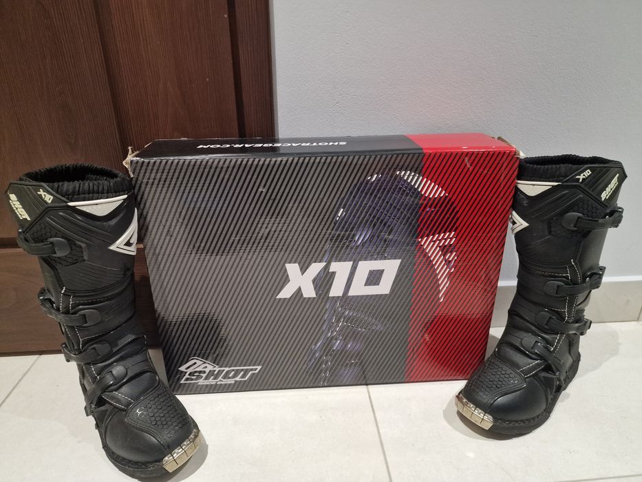 Buty motocyklowe SHOT X10 Cross Enduro Quad rozm.41