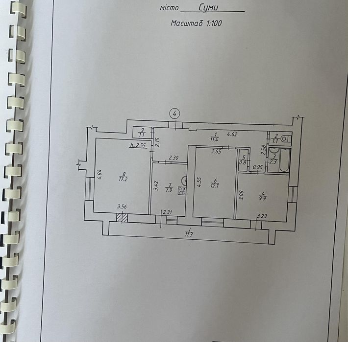 Продам 3х кімнатну квартиру