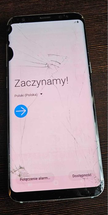 Trzy markowe używane telefony Samsung Galaxy S, S4 i S8