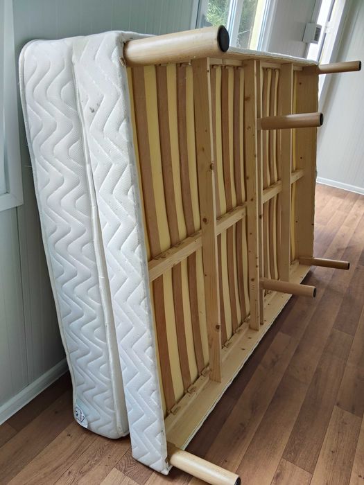 cama e colchão de casal