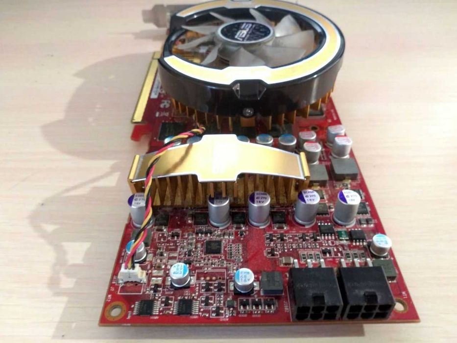 Видеокарта ASUS RADEON HD4870 512 Мб (EAH4870/HTDI/512M/A) (на зап/ч)