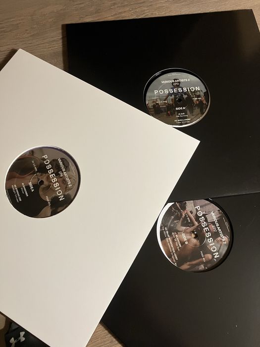 Techno winyle possession 3szt zestaw