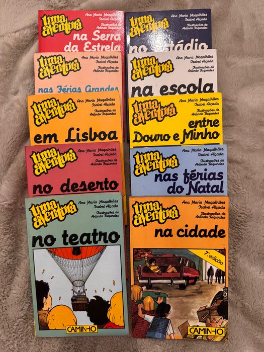 Livros da coleção Uma Aventura