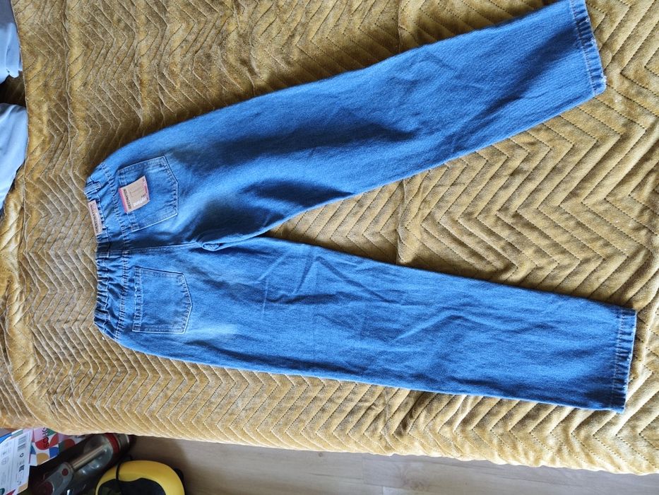 Spodnie dziewczęce jeansowe nowe 164 34 XS zestaw