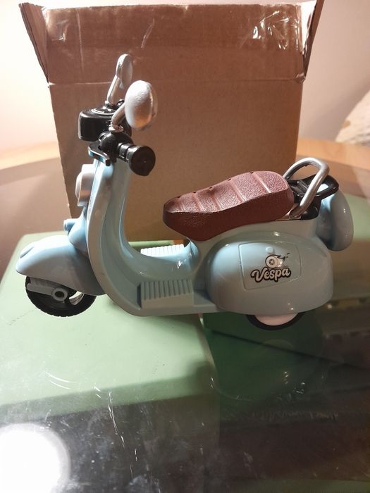 Model kolekcjonerski Mini Motocykl vintage. Nowy