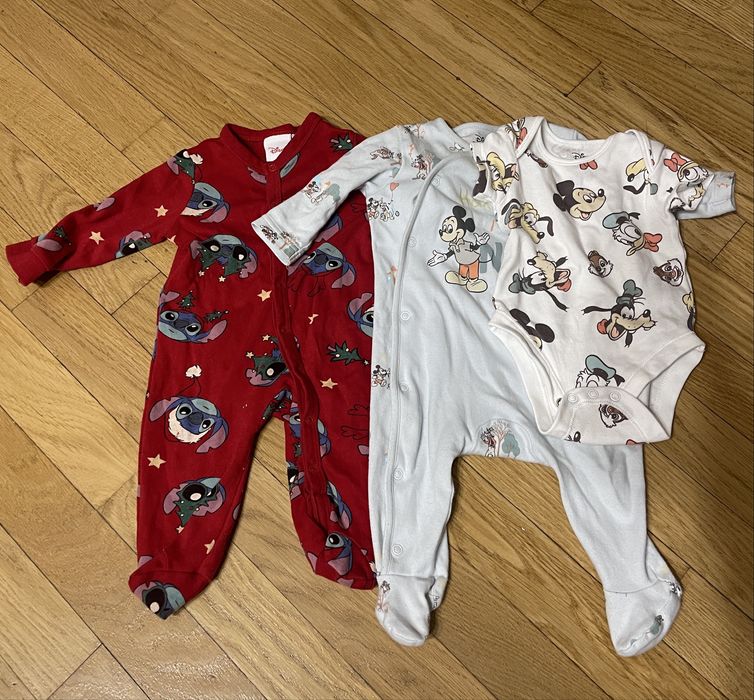 Человечек, слип, боди, слюнявчик 3-6 мес Disney