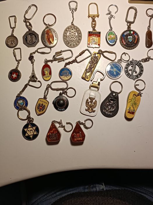 Breloczki zbiór międzynarodowy
