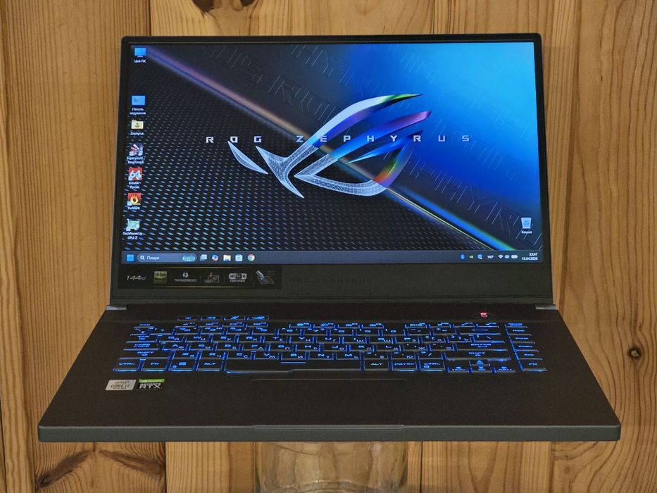 Zephyrus M15 15.6" 144Hz/i7 10750H/RTX 2070 8GB/RAM 16GB/SSD 512GB