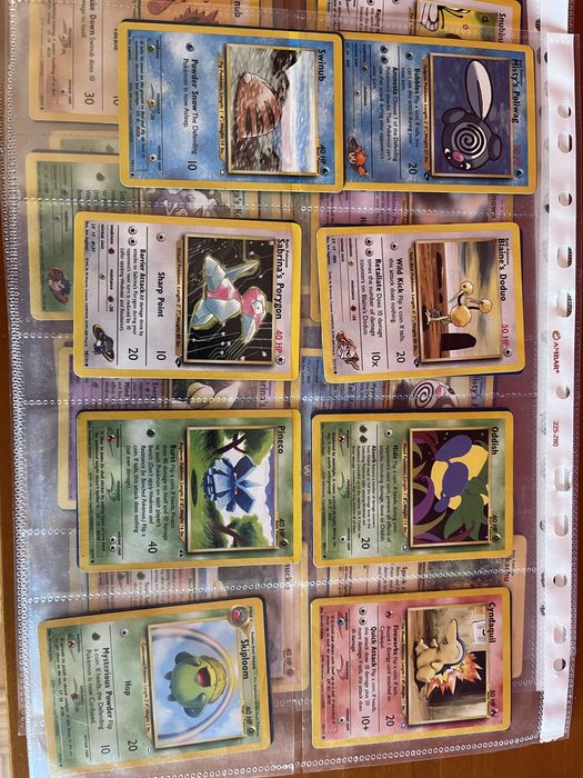 Cartas pokemon - versão ingles