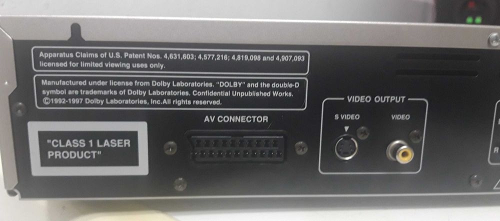 Onkyo DV-S535 Leitor DVD/CD  Ano 2000