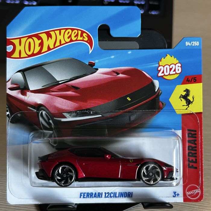 Hot Wheels FERRARI 12CILINDRI / Case E