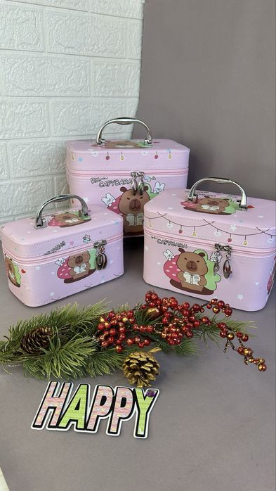 капібара, скринька капіба, годинник капібар, капібара рюкзак, блокнот