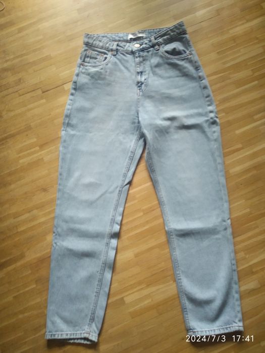 Jeansy damskie Reserved 38 mom fit