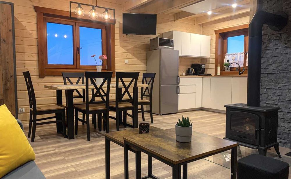 Domki pod Czarną Górą z Balią Ferie zimowe, Sudety / Kotlina Kłodzka