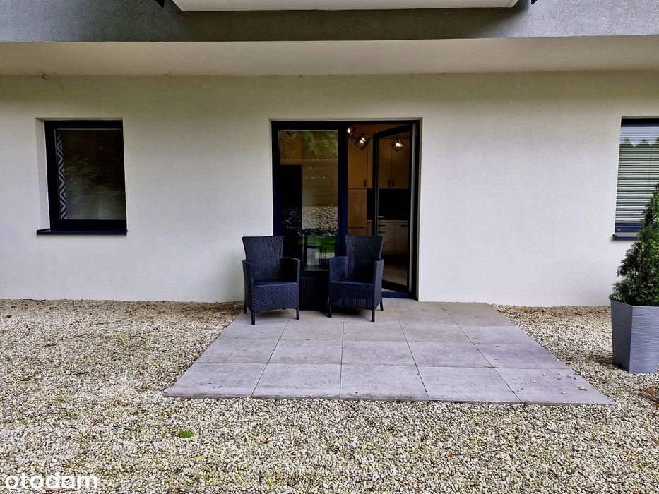 Apartament z ogródkiem