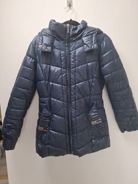 Granatowa kurtka Esprit 38