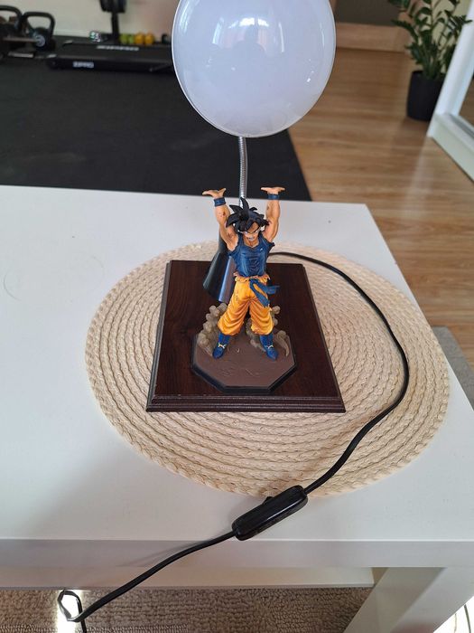 Lampka nocna Goku Dragon Ball Anime LED Handmade Custom