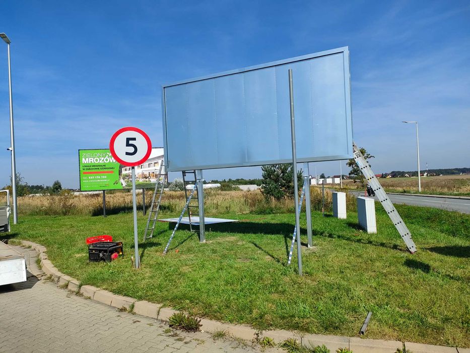 Tablica reklamowa billboard, panele, 504x238 TRANSPORT CAŁY KRAJ!!!
