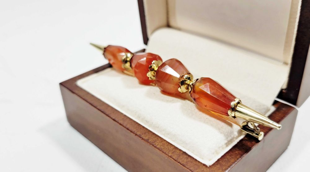 Złota Broszka  próby 585/14K 15.85g K&B Handel