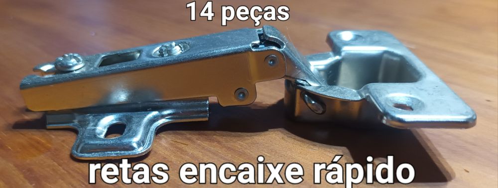 Dobradiças retas para móveis