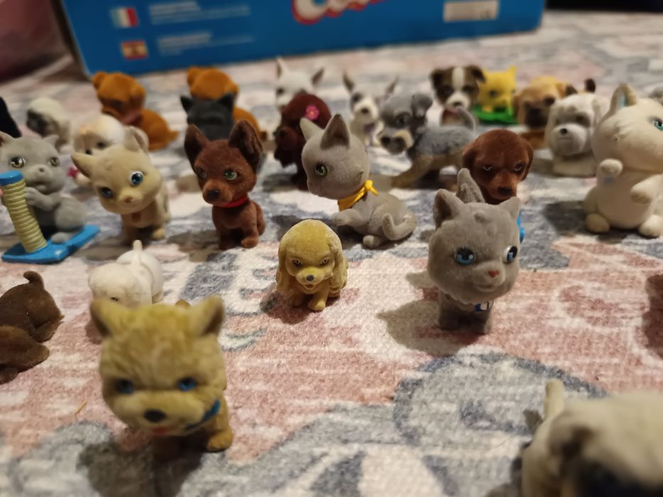 Mini figuras animais para colecionar