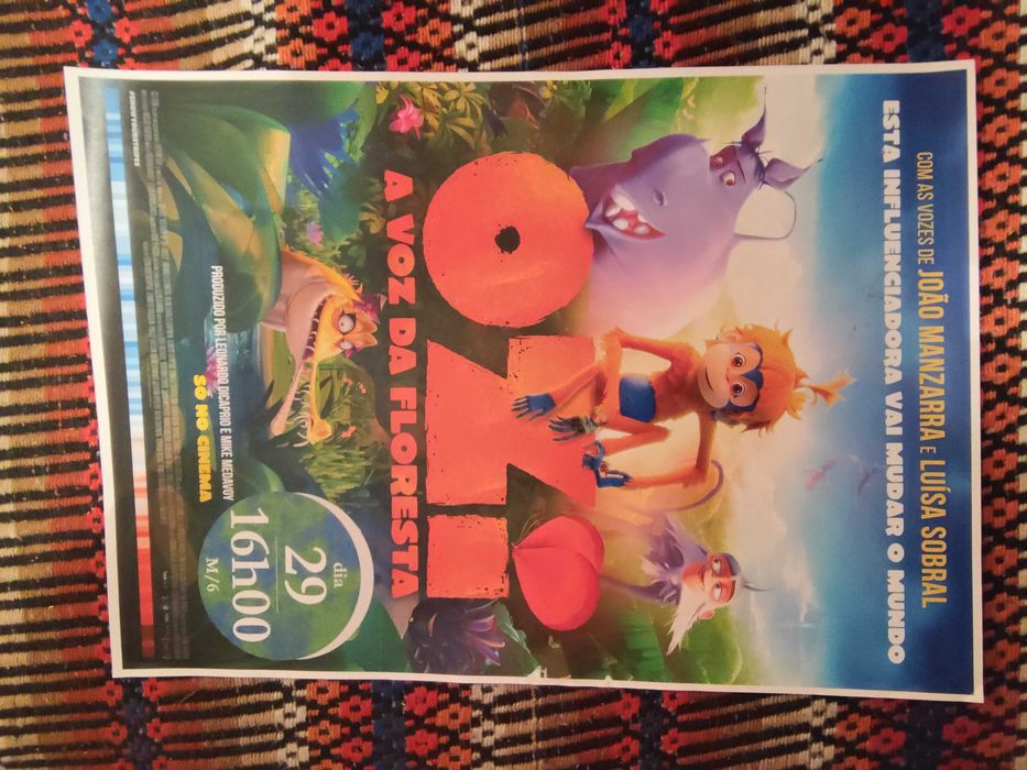 Cartazes promocionais cinema - lote 1 - portes incluidos