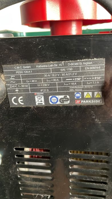 Maquina de Soldar Parkside 120A1