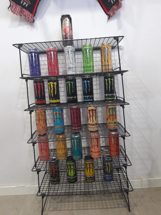 Coleção de latas Monster