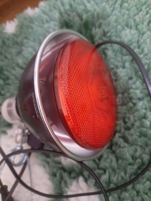 Lampa oprawka klips klosz e27 do lampy grzewczej