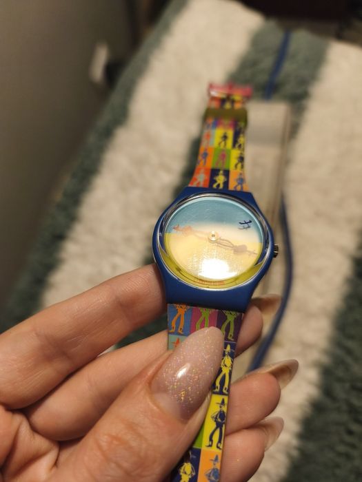 Swatch vintage 96 Lucky Shadow zegarek