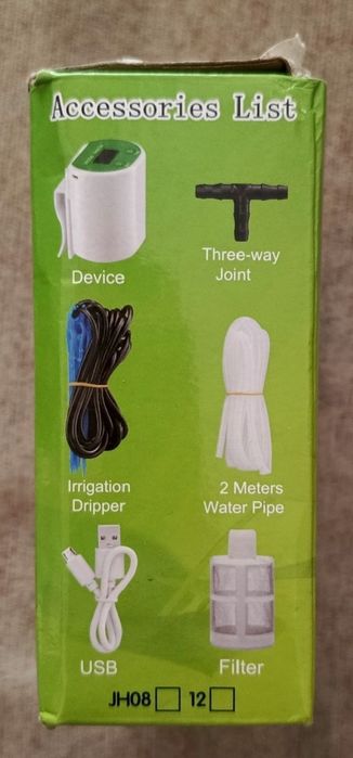 System do nawadniania kropelkowego na USB.