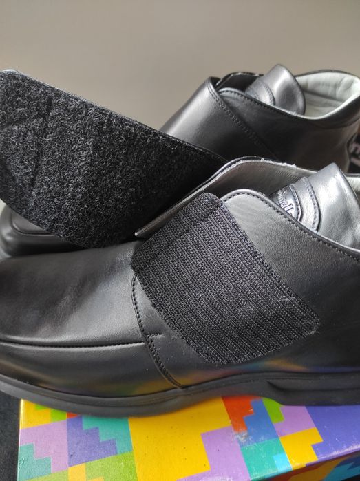 Шкіряні туфлі- ботінки.Ботинки кожаные.Rondinella.La Perla .Made in It